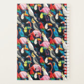 エキゾチックな鳥 プランナー手帳 (裏面)