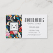 エキゾチックな鳥 名刺 (正面)