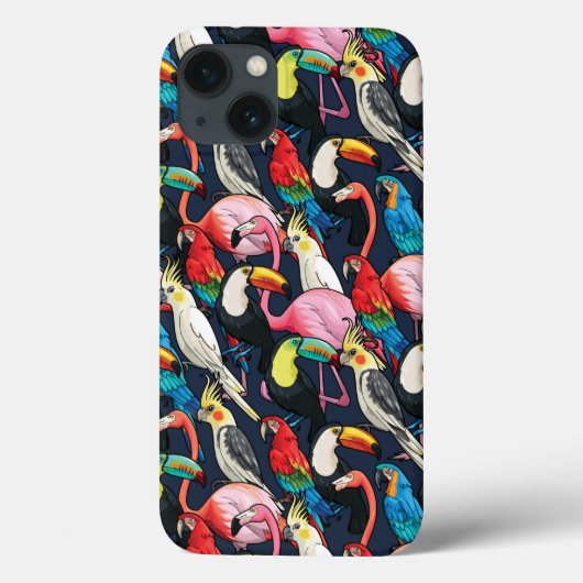 エキゾチックな鳥 Case-Mate iPhoneケース (裏面)