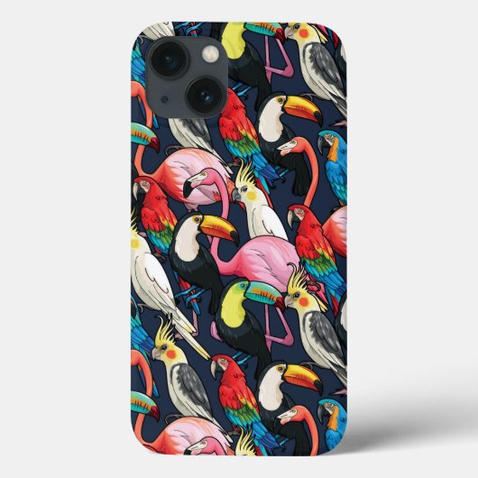 エキゾチックな鳥 Case-Mate iPhoneケース (裏面)