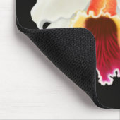 エキゾチックなCattleyaの蘭の花 マウスパッド (コーナー)