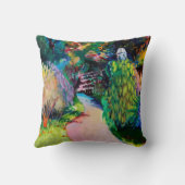 エキゾチックなDovecote クッション (裏面)