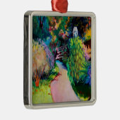 エキゾチックなDovecote メタルオーナメント (右)