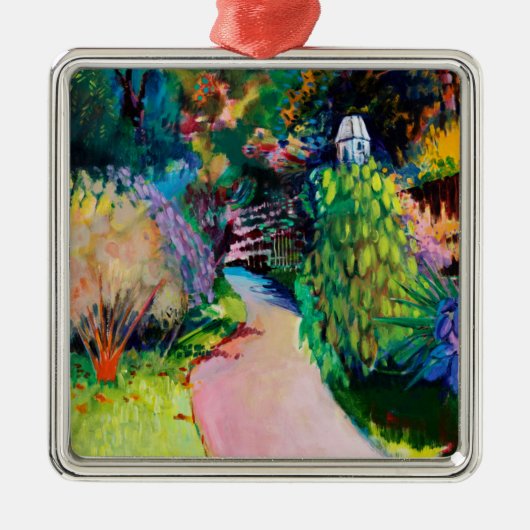 エキゾチックなDovecote メタルオーナメント (正面)