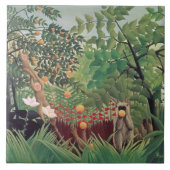 エキゾチックなLandscape 1910年 タイル (正面)