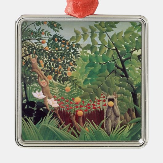 エキゾチックなLandscape 1910年 メタルオーナメント (正面)