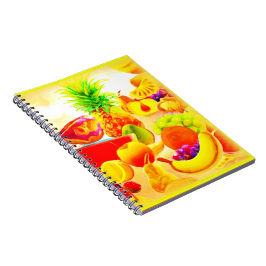 エキゾチックのトロピカル絵画フルーツの。買今 ノートブック (右側)