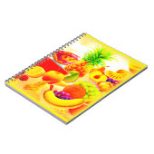 エキゾチックのトロピカル絵画フルーツの。買今 ノートブック (左側)