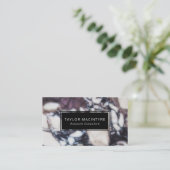 エキゾチックわあファクター大理石パターン 名刺 (スタンド正面)