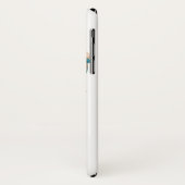 エキゾチックアールヌーボー美しいインティール(緑がかった色)ローブ Case-Mate iPhoneケース (裏面/左)