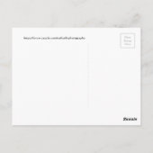 エキゾチックエメラルドアゲハチョウ ポストカード (裏面)