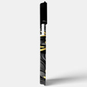 エキゾチックエレガントフローラリッチ金ゴールドブラック Case-Mate iPhoneケース (裏面 / 右)