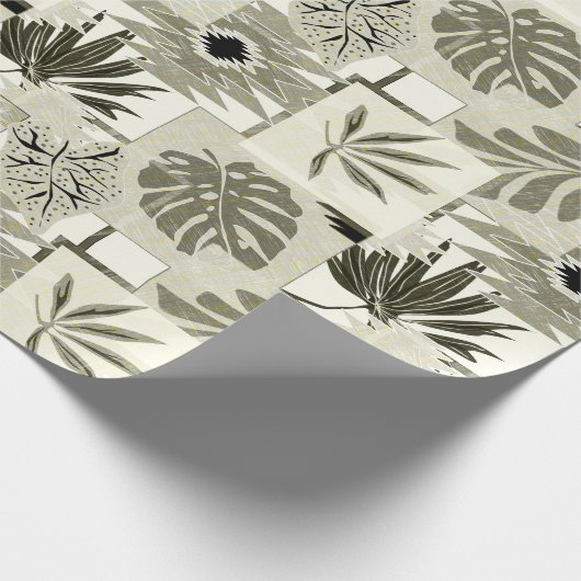 エキゾチックオーナメント。 ラッピングペーパー (角)