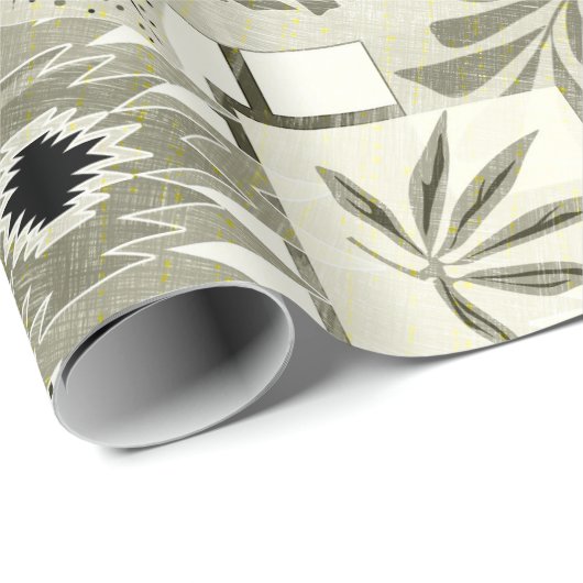 エキゾチックオーナメント。 ラッピングペーパー (ロールコーナー)