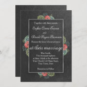 エキゾチックカウアイ庭園の結婚式招待状 招待状 (正面/裏面)