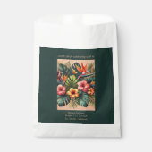 エキゾチックカラフルハワイアントロピカル結婚ズ フェイバーバッグ (正面)