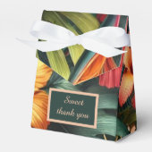 エキゾチックカラフルハワイアントロピカル結婚ズ フェイバーボックス (正面サイド)