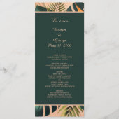 エキゾチックカラフルハワイアントロピカル結婚ズ プログラム (正面)