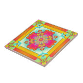 エキゾチックカラフルファンタジーキッチンまたは浴室タイル タイル (側面)