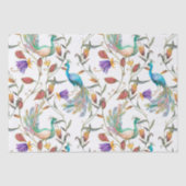 エキゾチックカラフル孔花柄 薄葉紙 (正面)