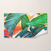 エキゾチックカラフル離れスバスタオルセット バスタオルセット (ハンドタオル)