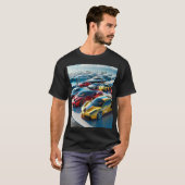 エキゾチックカーとボート Tシャツ (正面フル)
