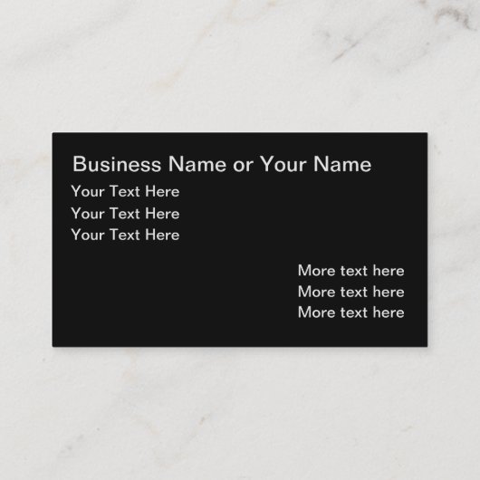 エキゾチッククールカーテーマ名刺 名刺 (裏面)