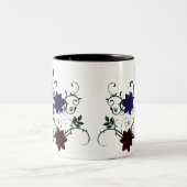 エキゾチックステファノチフラワーマグ ツートーンマグカップ (中央)