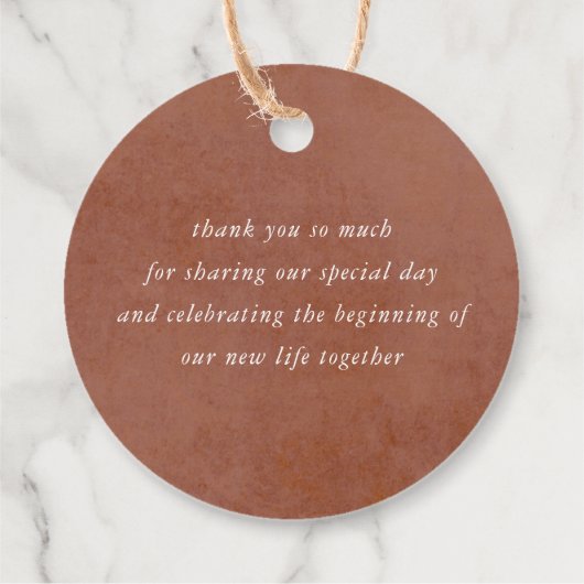 エキゾチックテラコッタフローラエレガントボホ フェイバータグ (裏面)