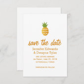 エキゾチックパイナップル 招待状 (正面/裏面)