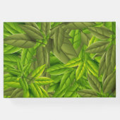 エキゾチックパーソナライズされたバーズゲストブック ゲストブック (裏面)