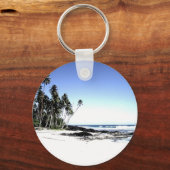 エキゾチックパームツリーズ&パラダイスビーチ キーホルダー (正面)