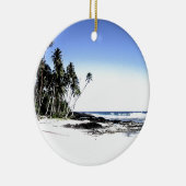 エキゾチックパームツリーズ&パラダイスビーチ セラミックオーナメント (右)