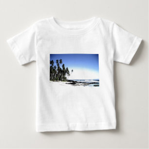 エキゾチックパームツリーズ&パラダイスビーチ ベビーTシャツ