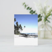エキゾチックパームツリーズ&パラダイスビーチ ポストカード (スタンド正面)