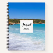 エキゾチックビーチトロピカルアイランド楽園 ノートブック (正面)