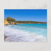 エキゾチックビーチトロピカルアイランド楽園 ポストカード (正面)