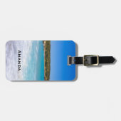 エキゾチックビーチトロピカルアイランド楽園 ラゲッジタグ (正面横)