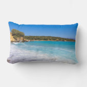 エキゾチックビーチトロピカルアイランド楽園 ランバークッション (正面)