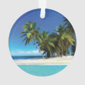 エキゾチックビーチ装飾用クッション オーナメント (裏面)