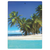 エキゾチックビーチ装飾用クッション クリップボード (裏面)