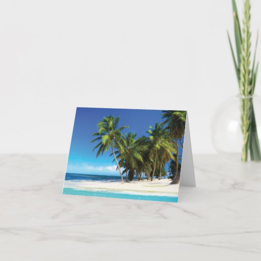 エキゾチックビーチ装飾用クッション シーズンカード (正面)