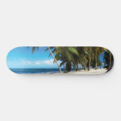 エキゾチックビーチ装飾用クッション スケートボード (横)