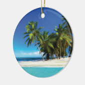 エキゾチックビーチ装飾用クッション セラミックオーナメント (左)