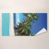 エキゾチックビーチ装飾用クッション バスタオル (バスタオル)