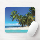 エキゾチックビーチ装飾用クッション マウスパッド (マウス)