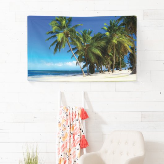 エキゾチックビーチ装飾用クッション 横断幕 (インサイチュ)