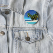 エキゾチックビーチ装飾用クッション 缶バッジ (インサイチュ)