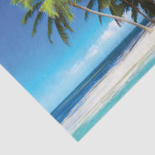 エキゾチックビーチ装飾用クッション 薄葉紙 (詳細)