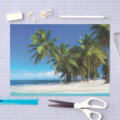 エキゾチックビーチ装飾用クッション 薄葉紙 (クラフト)